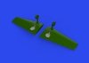 Eduard 672345 F6F wheel bays PRINT Eduard 1/72